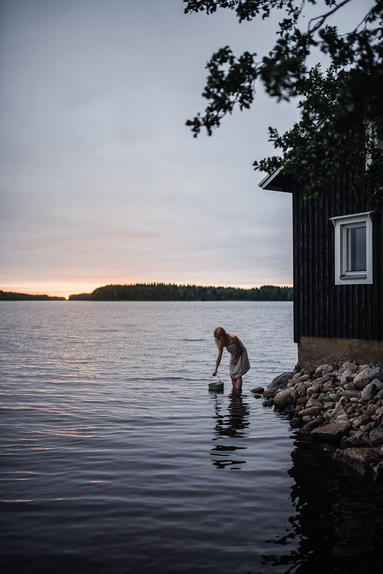 フィンランドのサウナイメージ画像